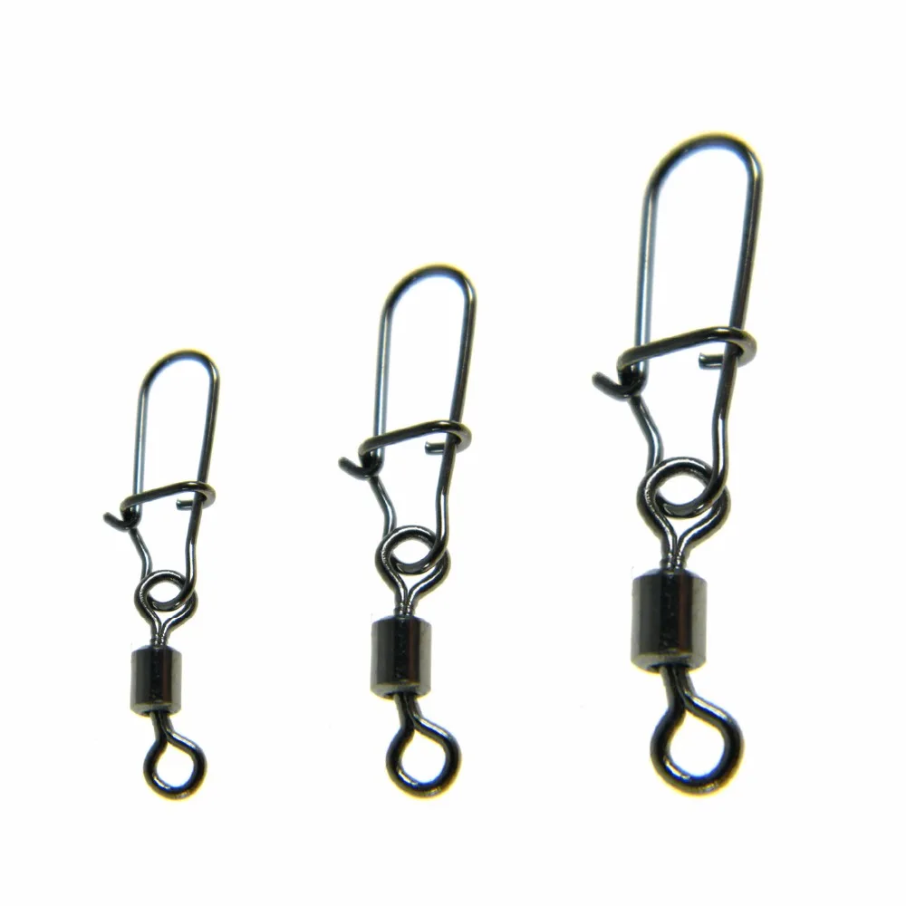 100 шт./лот Роллинг Вертлюги с Crosslock дуэт замок Защелкивается поворотный 8 кг до 45