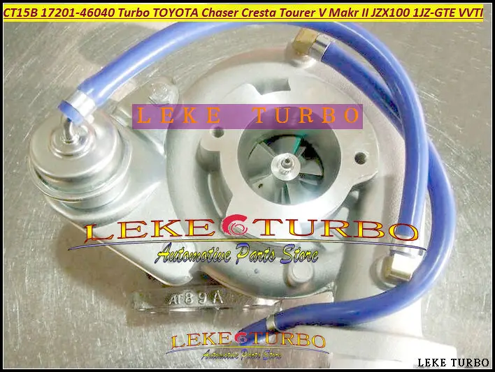 Турбокомпрессор CT15B 17201 46040 для TOYOTA Chaser Cresta Tourer V Makr II JZX100 1JZ GTE VVTI|turbocharger|turbocharger toyota |