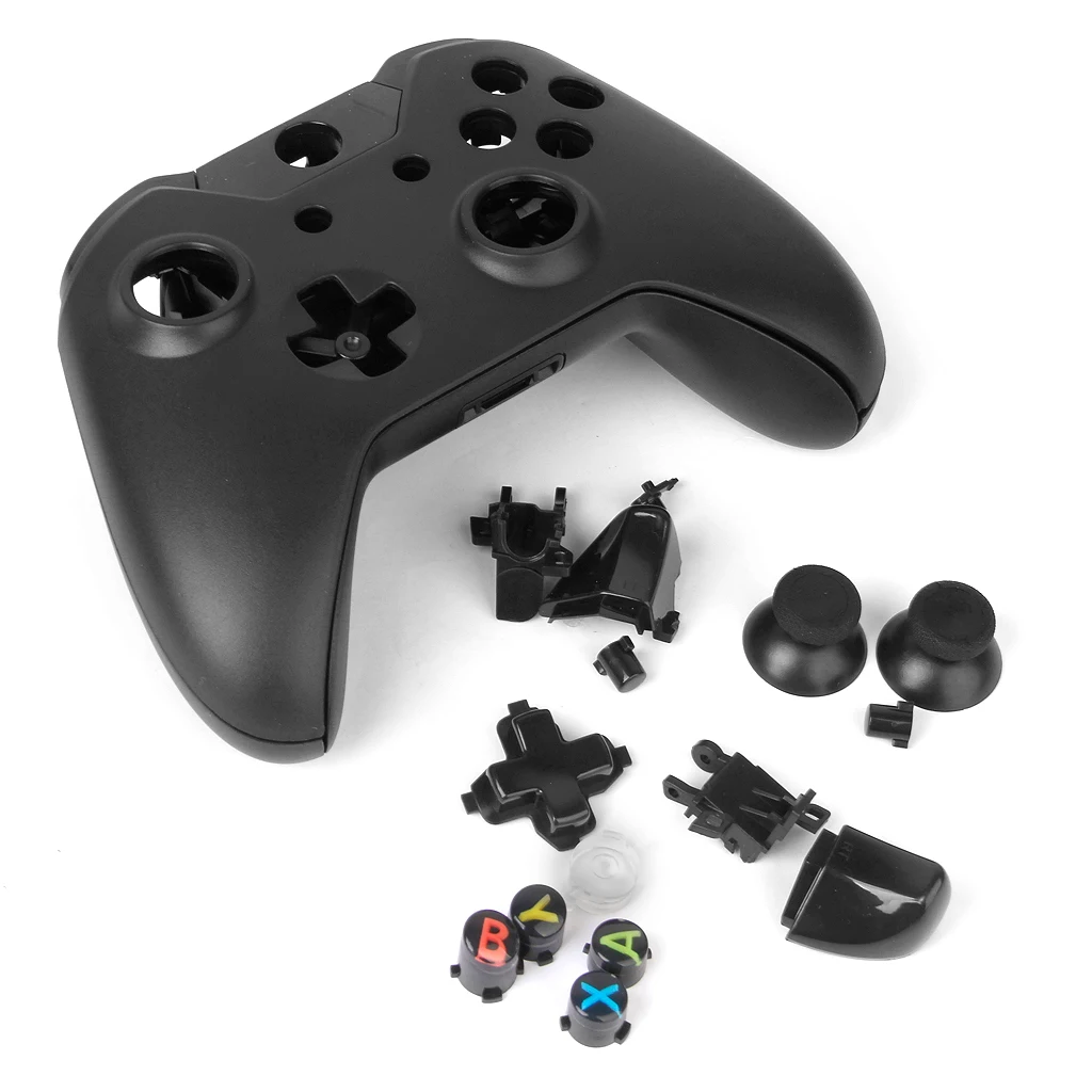 Полный Корпус чехол Комплект запасные части для microsoft Xbox One беспроводной контроллер Оболочка Чехол с полной запасной кнопкой
