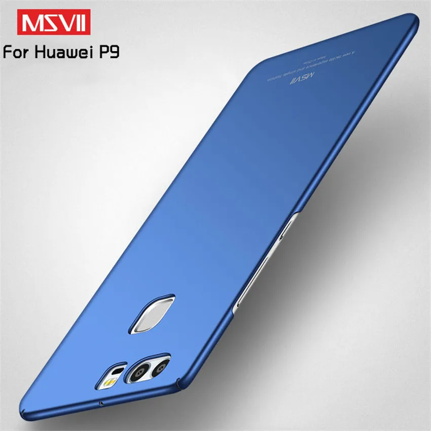 Huawei P9 Lite Case Cover Luxury Silm Hard PC Msvii Brand Back For Pro P9Lite Cases Full Protector Phone Coque |