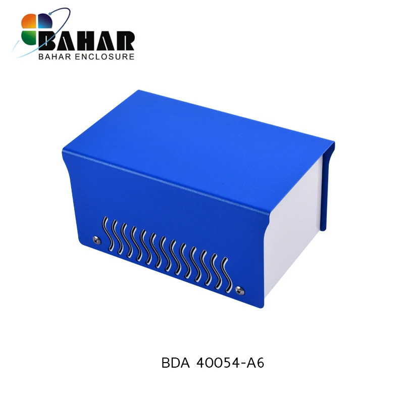 BDA40054-A6 Железная коробка для электронных проектов, чехол для инструментов, Индивидуальная коробка, железный настольный корпус, распределительная коробка на заказ 180*120*100 мм - Цвет: BDA40054-A6