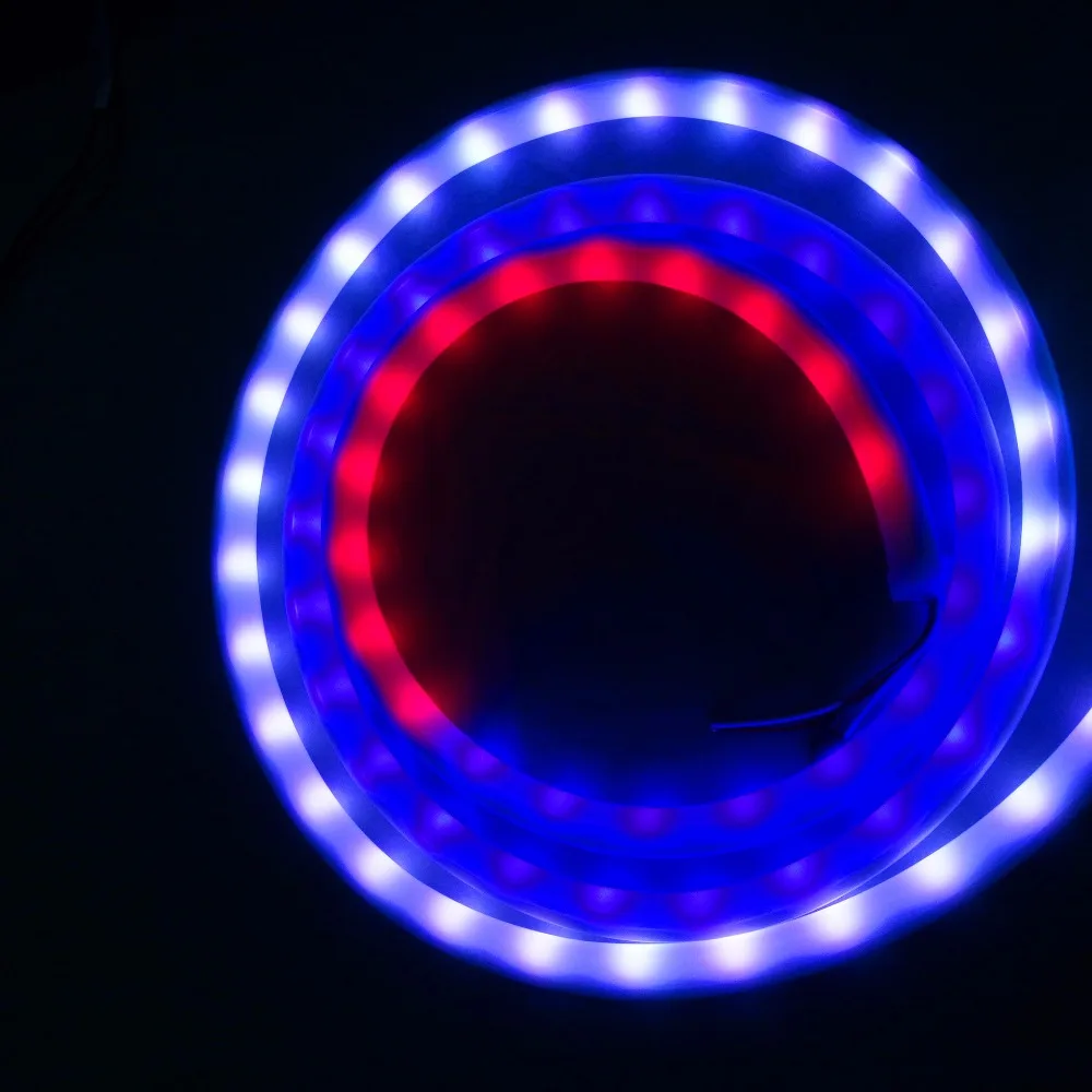 2 5 м DC12V WS2811 светодиодный неоновый пиксельный свет RGB полный цвет 60 светодиодов/м с