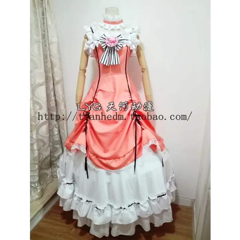 

Anime Black Butler Ciel Phantomhive Cosplay Costumes Pretty Lolita Ancient Court Dress Fashion Female Dress Ancient Costume Suit