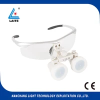 dental loupes surgical binocular glasses 3 5x surgical loupe sport style free shipping 1set