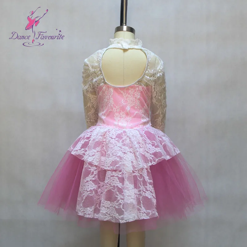 Горячая распродажа красивый дизайн кружевная романтичная балетная пачка для