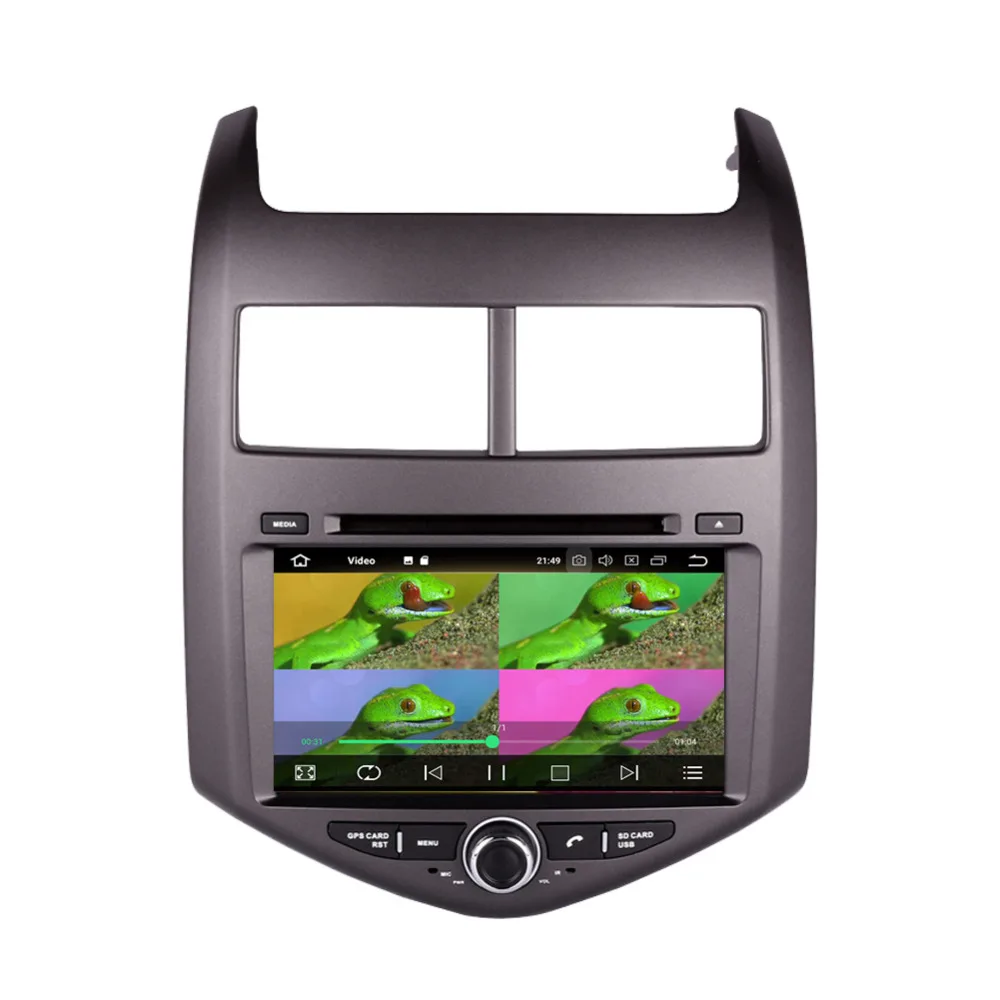 Android 8.0 Octa Core 4GB RAM Car Multimedia Player with Bluetooth For Chevrolet Aveo 2011- Radio Stereo GPS Navigation | Автомобили и