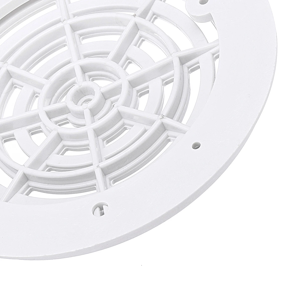 8 дюймовая Крышка для бассейна основной слив с 2 винтами белая Универсальная