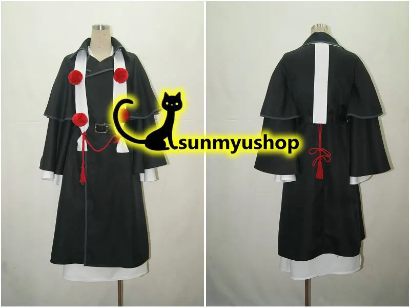 

Free Shipping ! Ao no Exorcist Renzo Shima,Blue Exorcist Cosplay Costume! Acceptable order Halloween Performance,Wholesale