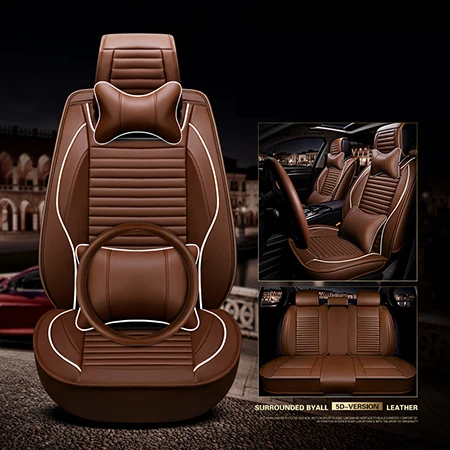 Чехол для автомобильного сиденья для Lexus IS 250 is200t is200 is250 is300 ES300h ES 300 es300 Защита для автомобильного сиденья авто - Название цвета: Coffee Deluxe