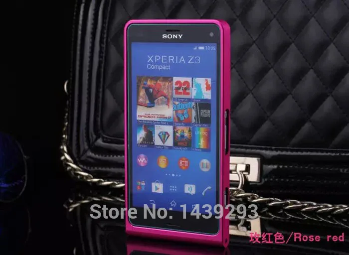 Для sony Z 3 Compact D5803 бампер алюминиевый металлический бампер рамка чехол для sony Xperia Z3 Compact Z3 Mini Z3Mini D5803 D5833