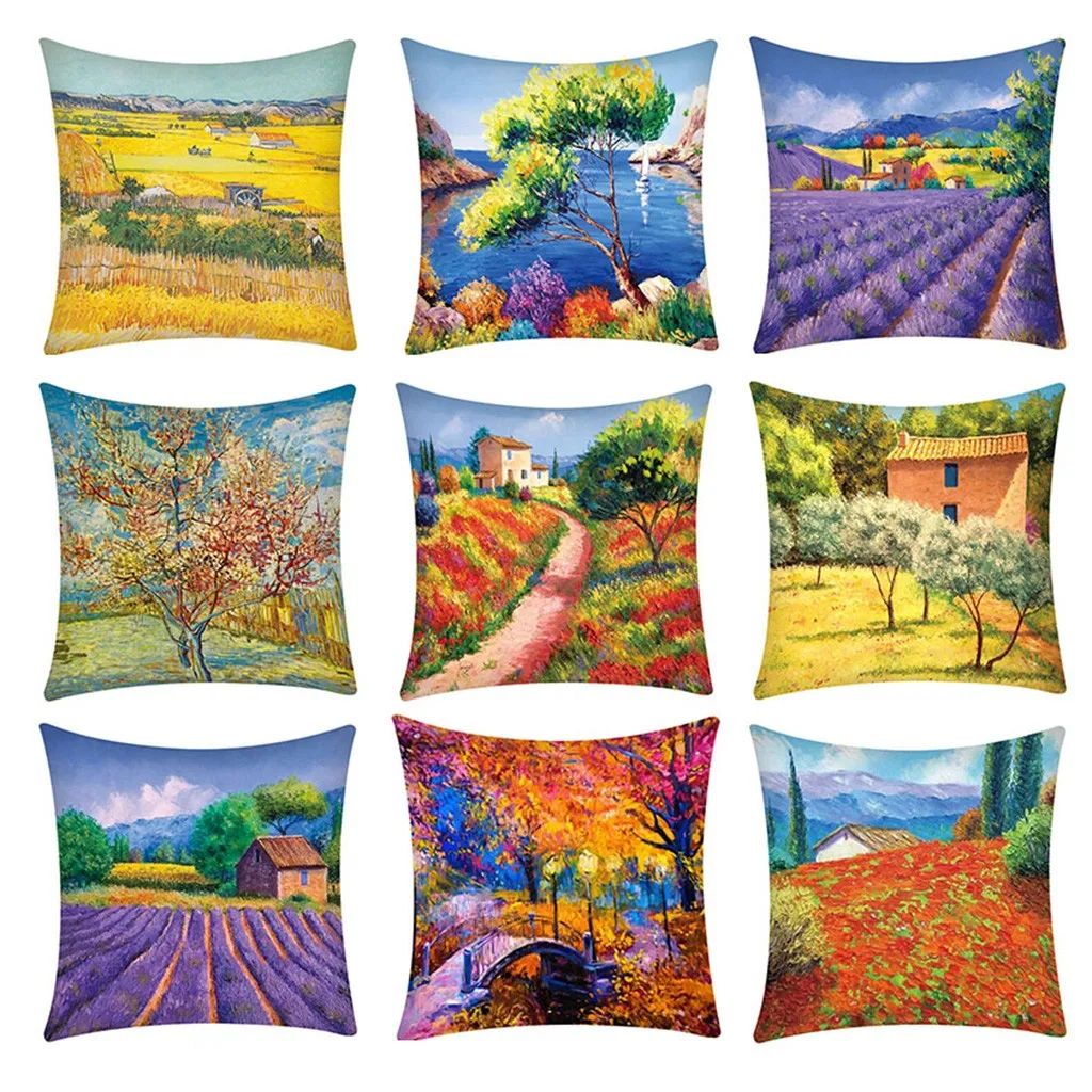 Наволочка Подушка из полиэфирного волокна для дивана и автомобиля наволочка