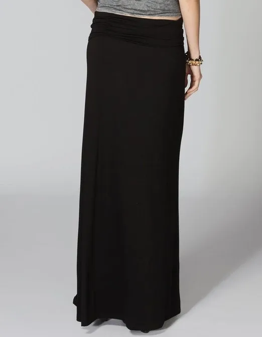 Летняя черная длинная юбка для женщин 7XL большие размеры Saia Faldas плиссированные