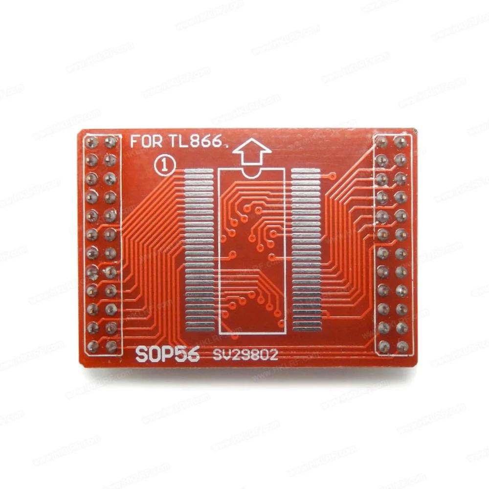 Адаптер SOP56 разъем адаптера PSOP56 для TL866A TL886CS TL866II PLUS программатор TSOP32 TSOP40 TSOP48