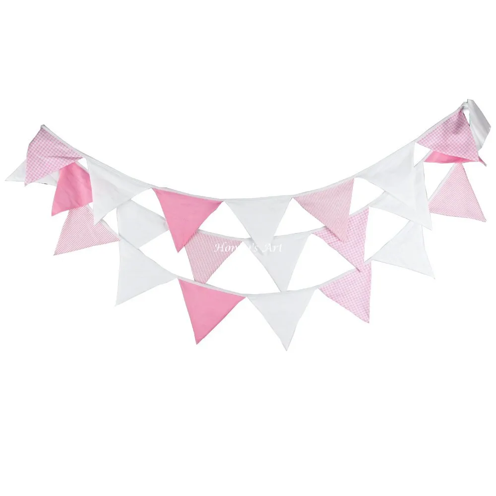 Гирлянда из белой и синей ткани с 24 флажками 5 4 м|garland roses|decorative flower garlandgarland manufacturers