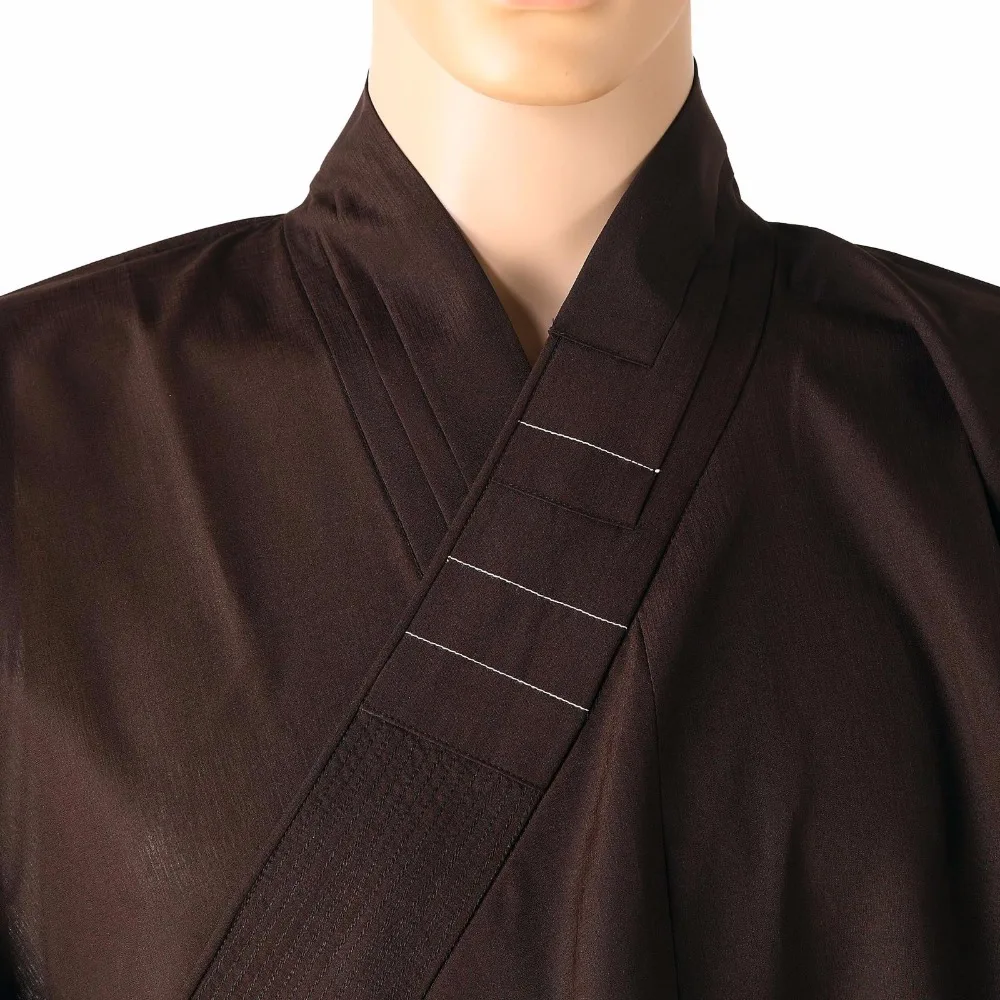 3 вида цветов унисекс шаолин храмовый костюм дзен буддистское одеяние лежа монах