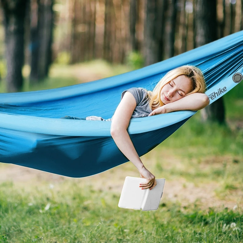 NatureHike открытый Крытый надувной трубчатый гамак спальный тент одиночный двойной