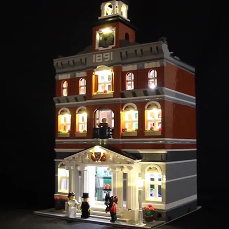 Набор со светодиодсветильник кой для конструктора Lego 10224 город-создатель