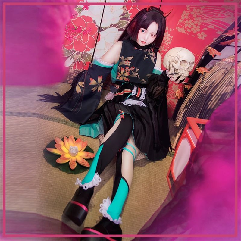 Костюм кимоно для косплея в стиле аниме Onmyoji SR| |