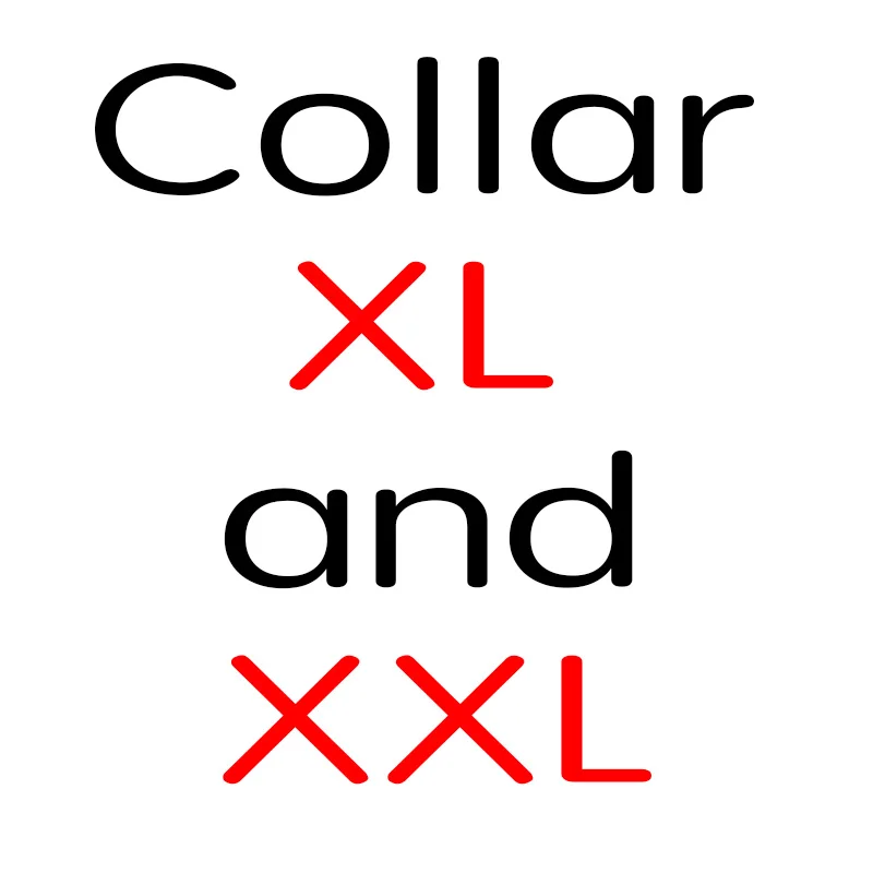 Светоотражающий собачий ошейник XL и XXL | Дом сад