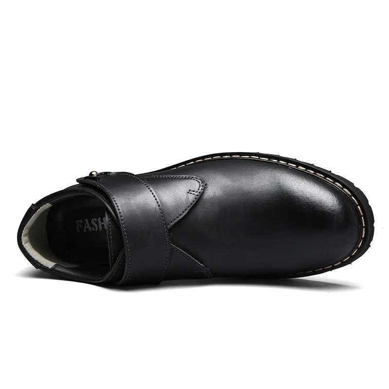 Men DR Martin Shoes 2016 Winter Warm Full Grain Leather Tooling Derby Retro Fashion Male Ankle | Обувь