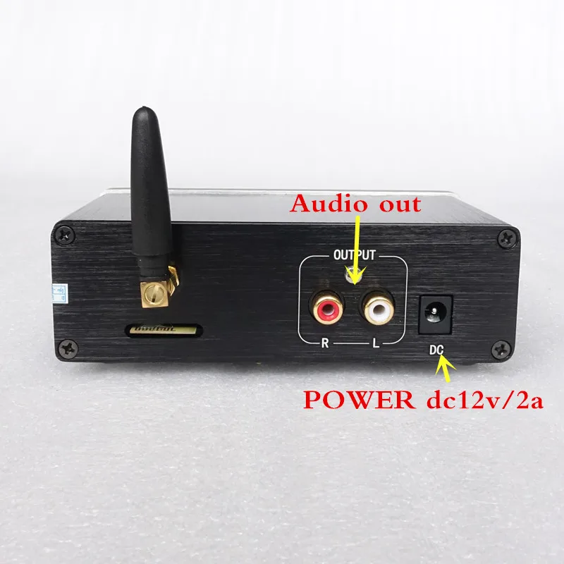 Аудио ресивер AK4490 DAC + OP275 Op amp мини домашний усилитель с адаптером питания Bluetooth Hi