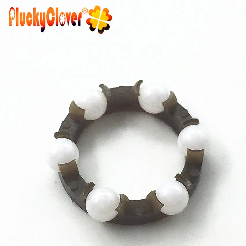 1 шт. Pluckyclover Swiss белый или черный керамический Гибридный шарикоподшипник 608Z