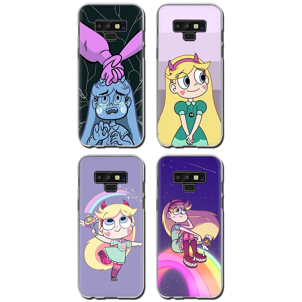 Жесткий чехол для телефона Star vs the Forces of Evil для samsung A3 A5 A6 A8 Plus A7 A9 A10s 20s 30s 40s 50s 70