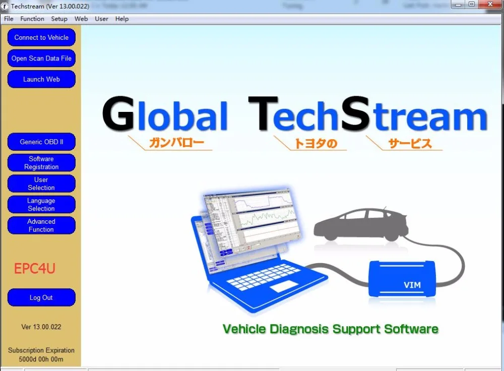 Новинка 2018 от TIS Techstream V13.00.022 новый + трещина флеш перепрограммируемый DVD для Toyota|tis