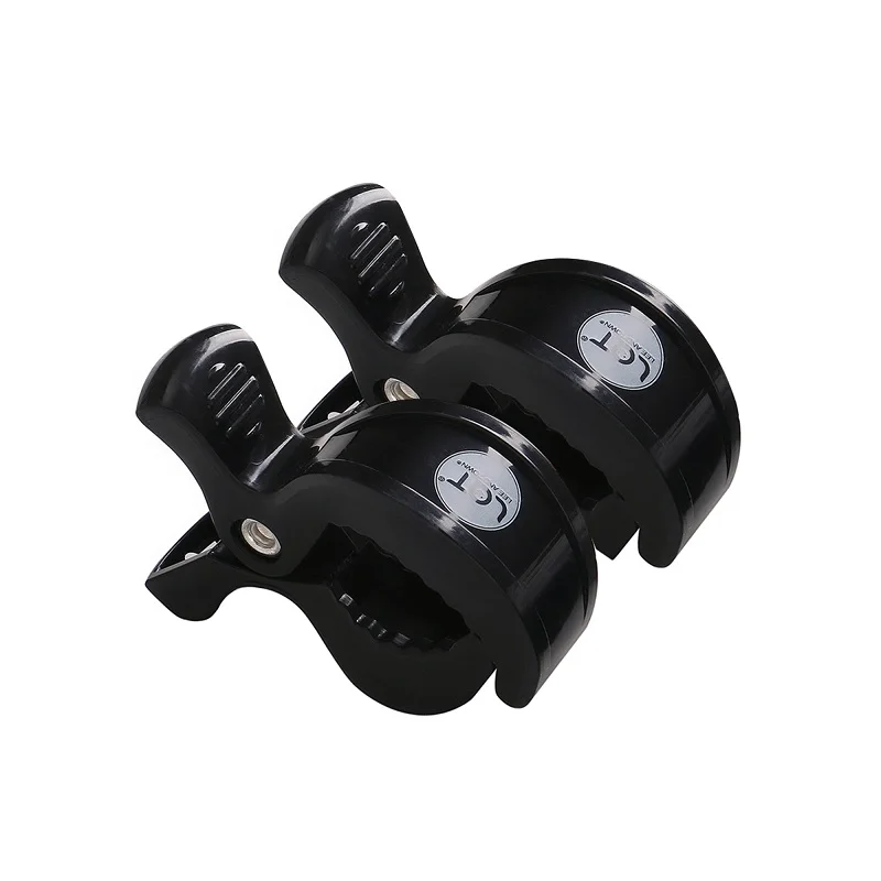 2 pcs black Clips 2 разных стороны детская коляска с принтом подушка для сиденья теплая Автомобильная подушка для сиденья Хлопок Коврик для коляски матрас коляска аксессуары для коляски - Цвет: 2 pcs black Clips