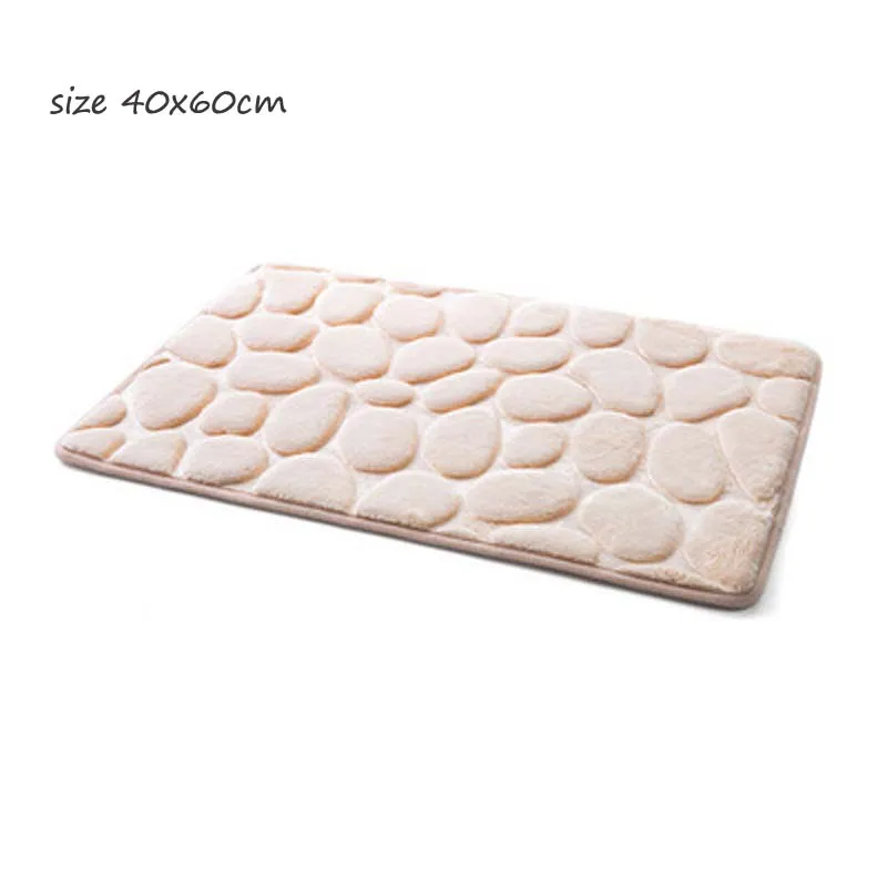 beige 40x60cm 3 шт./компл. коврик для ванной комнаты Набор фланель анти-скольжения Кухня ковры Ванная комната ковролин U Форма коврики для туалета крышка коврики моющиеся ковры коврик - Цвет: beige 40x60cm