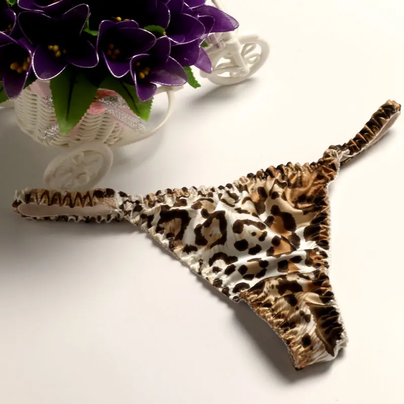 Женские пикантные трусики танга из чистого шелка 100% тутового шелкопряда с