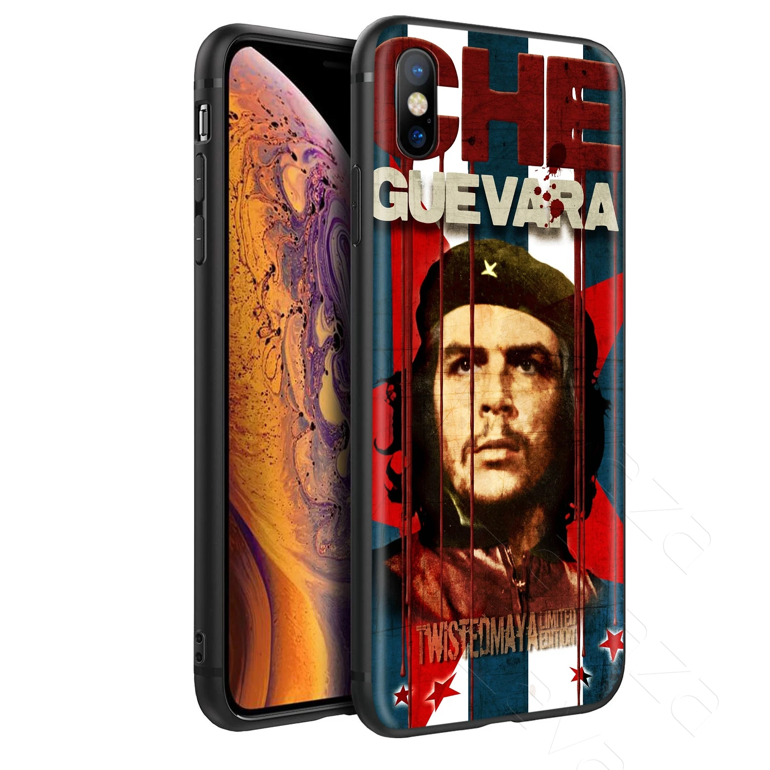 Lavaza Che Guevara Smoking Cigar Case for iPhone 11 Pro XS Max XR X 8 7 6 6S Plus 5 5s se |