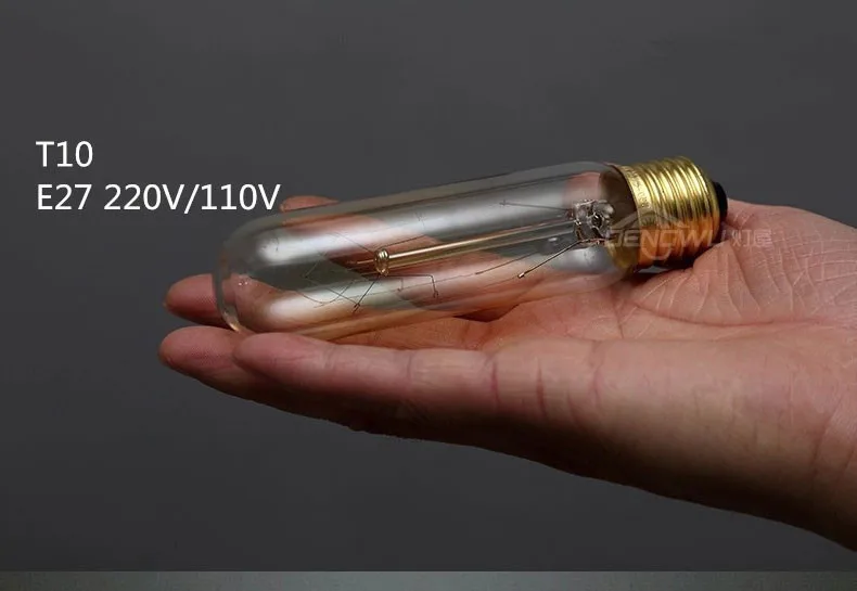 Винтажный Лофт ретро DIY E27 спиральный светильник накаливания Новинка приспособление стеклянные лампы Эдисона 40 Вт 60 Вт 110-240 В подвесные лампы светильник ing