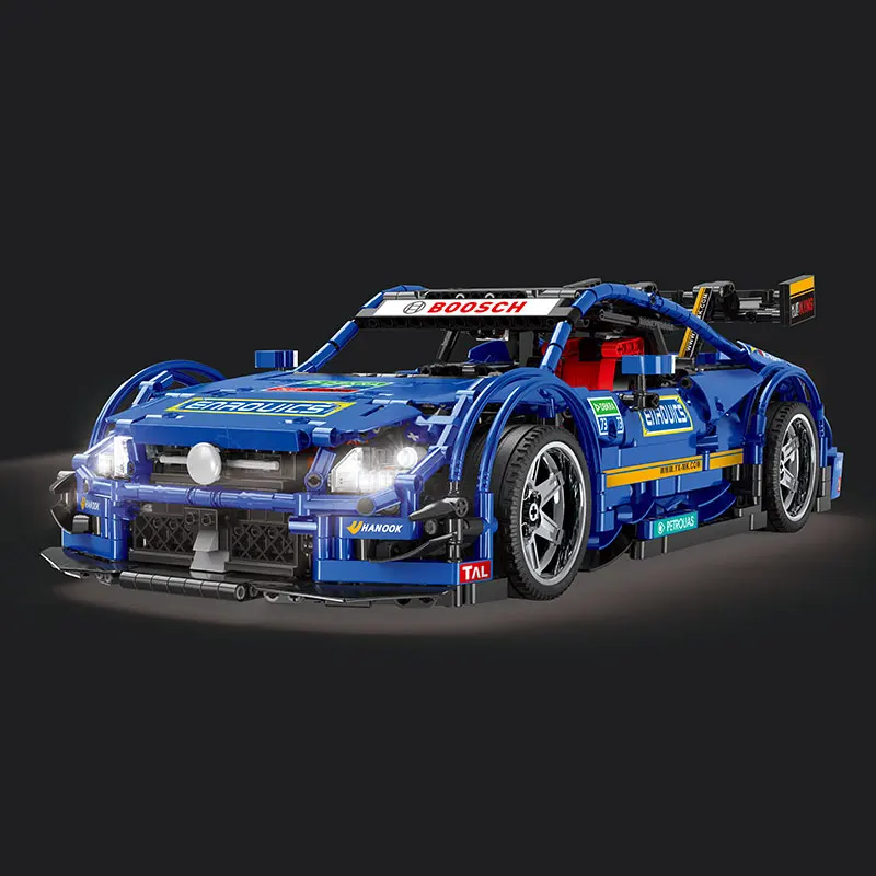 DHL 20005 Technic серия совместима с MOC-6687 синий RC автомобиль набор строительных блоков