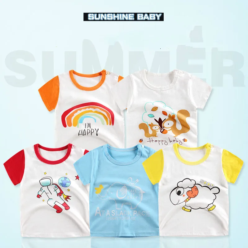 Bebes/хлопковая Футболка для девочек розовые детские короткие футболки с героями мультфильмов детские футболки для малышей детская одежда с длинными рукавами одежда для маленьких девочек