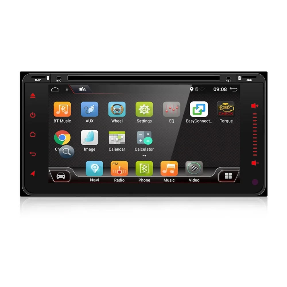 2 DIN четырехъядерный Автомобильный dvd android 10 двойной din gps навигация Wifi usb Bluetooth