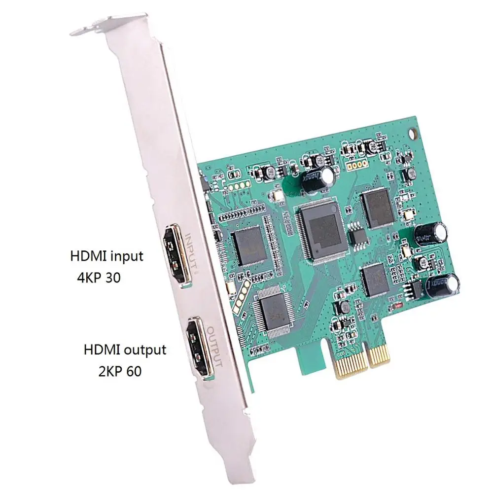Карта захвата EzCAP294 PCIE HD 1080P 60FPS видеозапись для PS4 Xbox One Nintendo Switch потоковое видео
