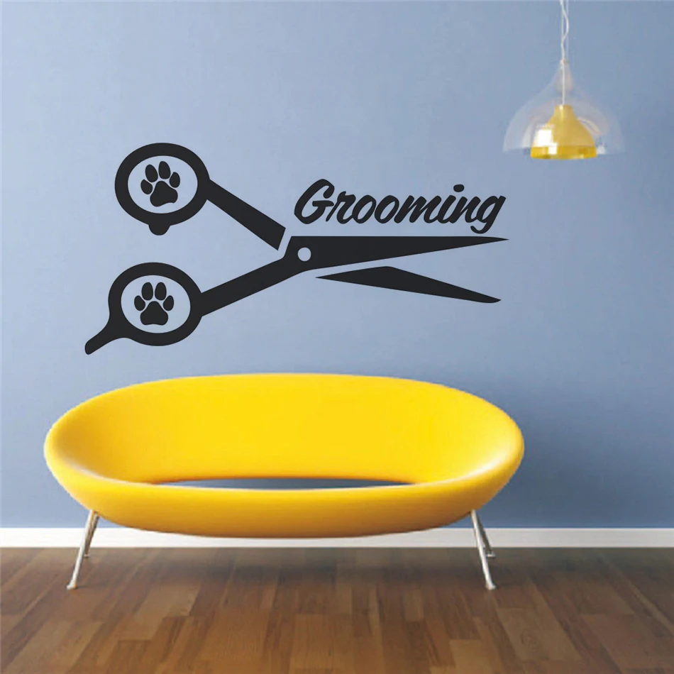 Домашние лапы настенные художественные фрески для ухода за домашними животными