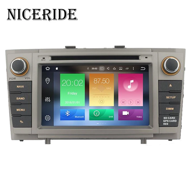 Автомагнитола с IPS экраном Android 8 0 DVD GPS навигацией мультимедийный плеер для Toyota