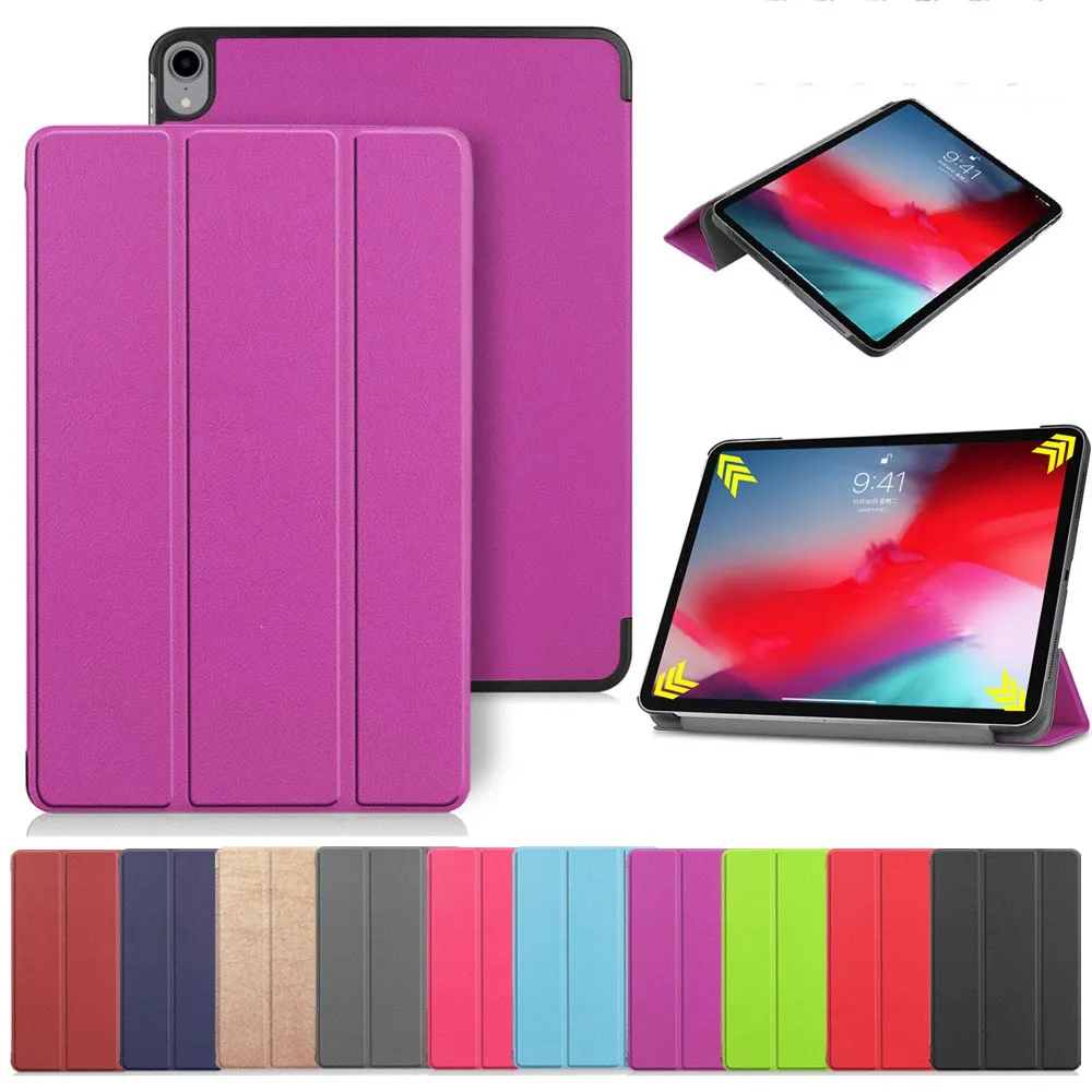 Чехол для Apple ipad pro 11 модный Ультра тонкий PU кожаный чехол откидная крышка устойчивый планшетный ПК защитная оболочка для ipad pro 11