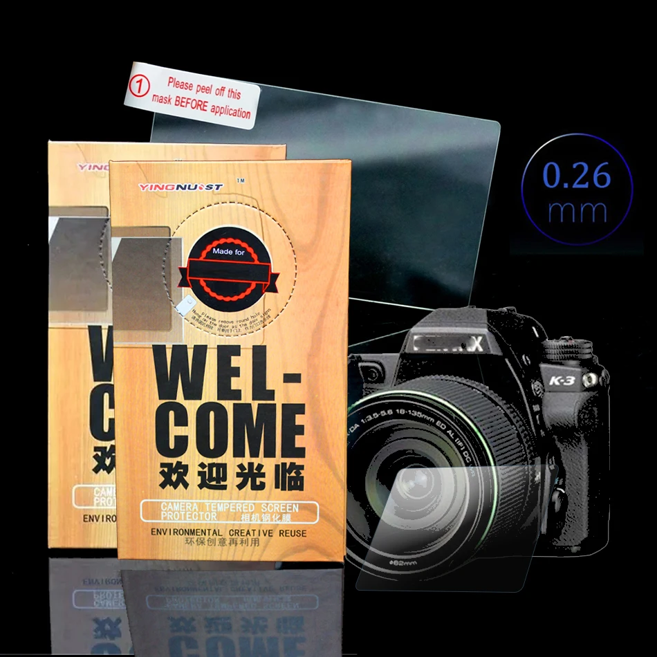 Защитное стекло закаленное для камеры Olympus SH-50 SH50 SH 50 Pentax K3 645Z | Электроника