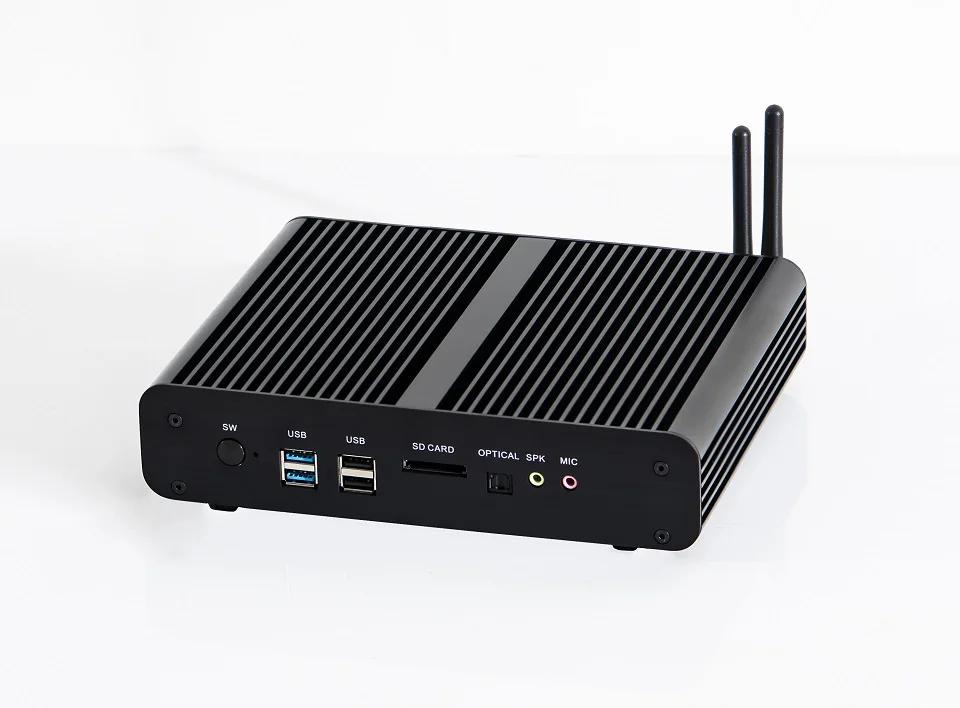 Причастником безвентиляторный мини компьютер i7 7560U 2* DDR4 Ram Msata+ M.2 SSD Micro PC Win10 Pro Barebone HTPC Nuc DP HDMI