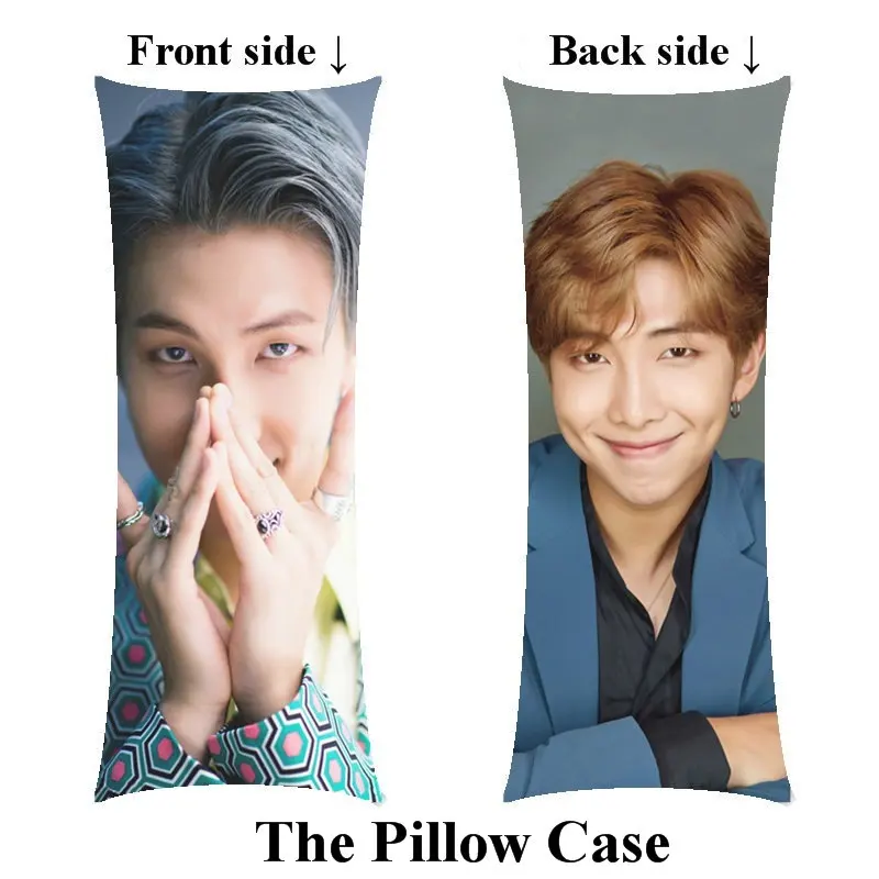 Kpop rm Rap Monster home Boyfriend длинный Чехол на подушку Bangtan для мальчиков, чехол на заказ, двусторонний чехол с принтом