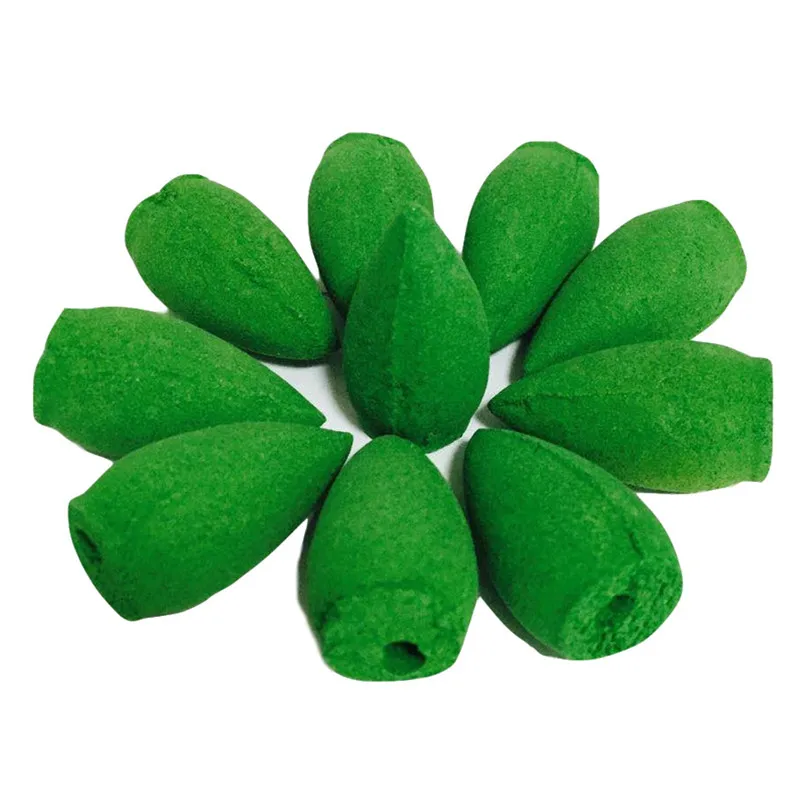 10 шт./пакет натуральный цветочный аромат благовония конусы китайский полынь