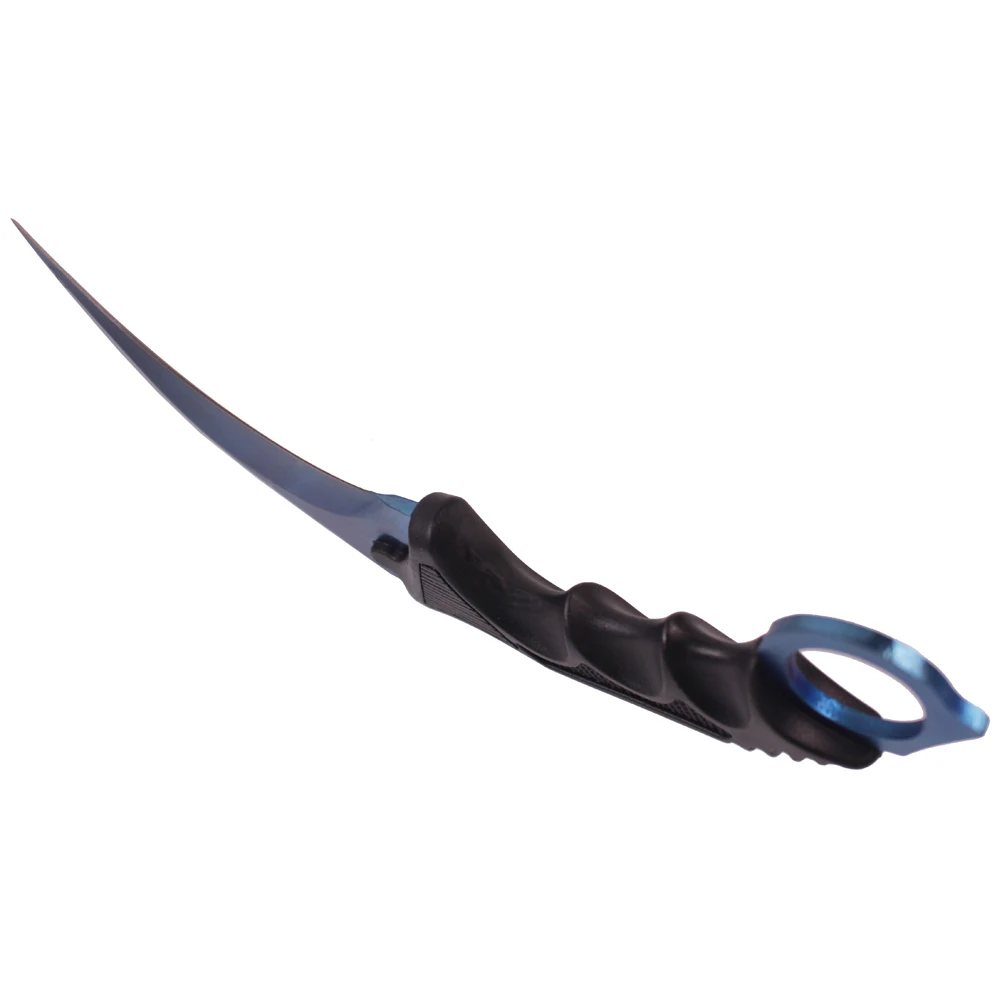 CSGO нож Karambit, тренировочный нож с фиксированным лезвием, многофункциональный нож с оболочкой, охотничьи ножи для выживания, карманные ножи для шеи CS, холодная Прямая поставка