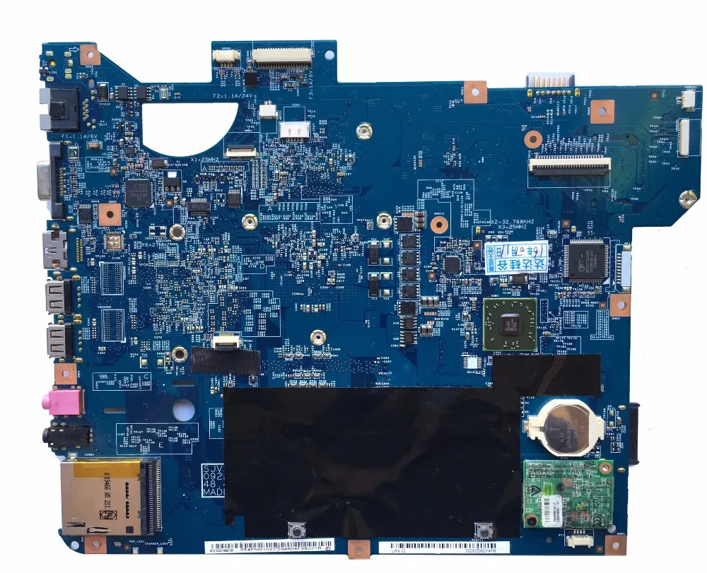 SZWXZY отлично подходит для материнской платы ноутбука ACER NV53 DDR2 MBWGH01001 SJV50 TR 488.4fm01. 011
