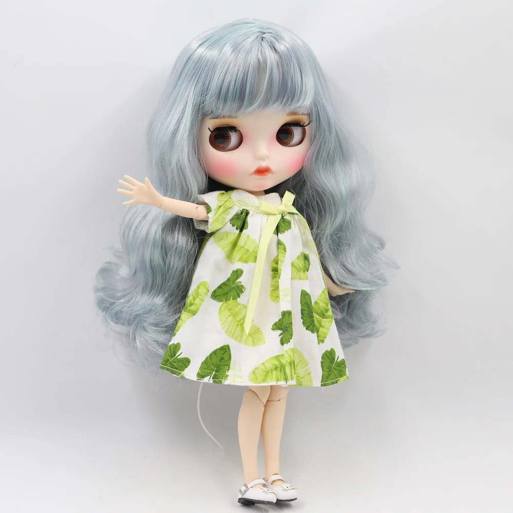 Ледяной DBS Blyth кукольные 1/6 bjd из белой кожи шарнирное тело свежих смешанных цветов
