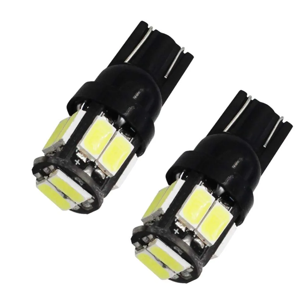 4 шт. автомобильный T10 светодиодный 194 168 W5W 10-7020 SMD клиновидная сменная панель заднего прибора лампы для габаритных огней Z2