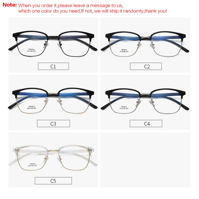 Прозрачные очки новая мода мужские квадратная рамка для очков компьютерные