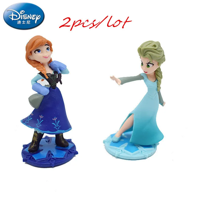 Disney 2 шт. ледяные и снежные украшения Isana принцесса кукла украшение торта DIY